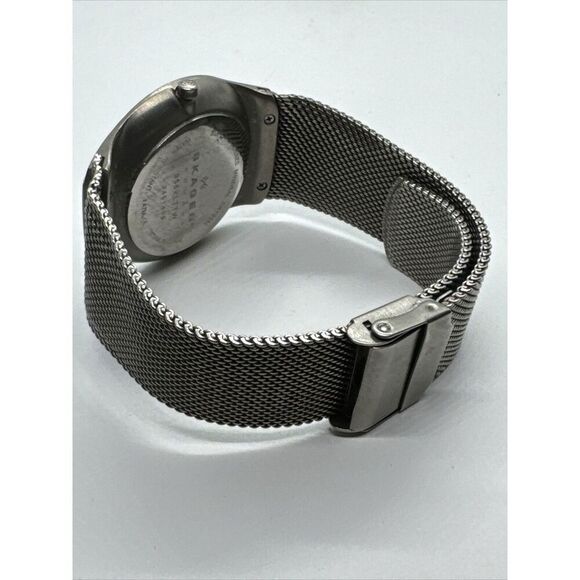 Skagen 956XLTTW Women\'s Silver Stainless Steel Mesh Analog Quartz Watch AEA141